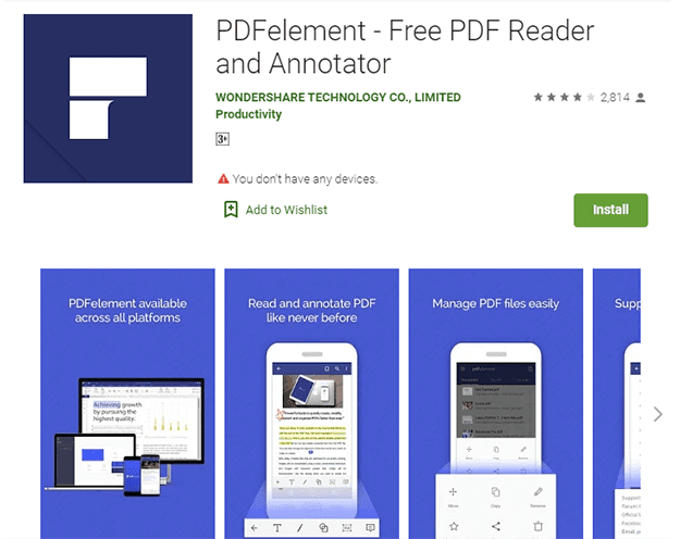 تحويل وورد إلى PDF تحميل تطبيق PDFelement.