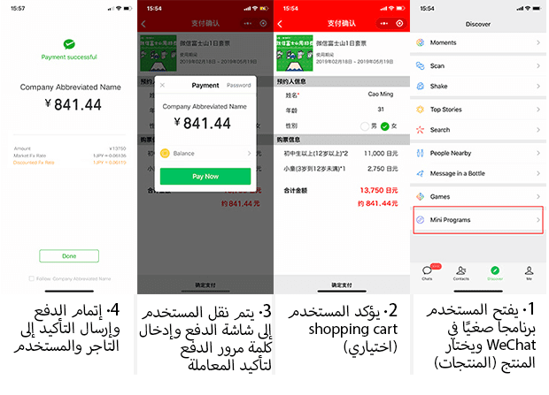 طريقة عمل البرنامج المصغر.