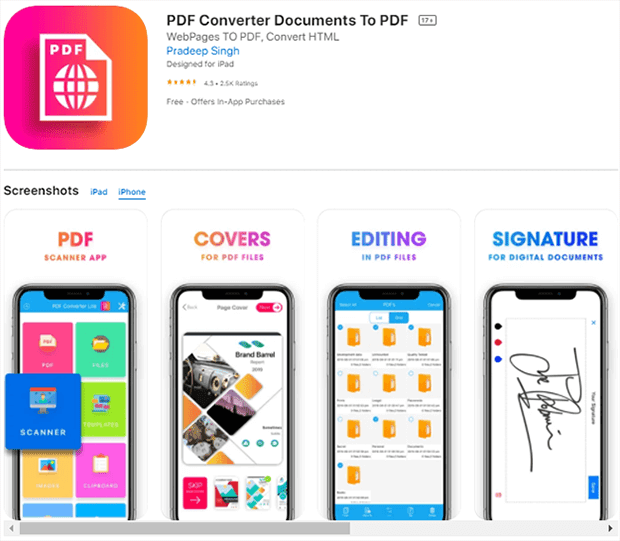 PDF Converter Documents To PDF.