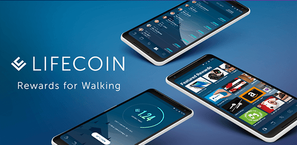 تطبيق الربح من المشي LifeCoin.